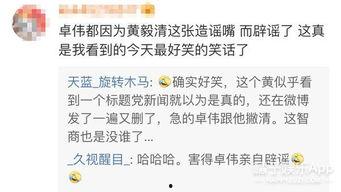 吃瓜爆料卓伟,娱乐圈惊天大瓜，真相令人震惊！